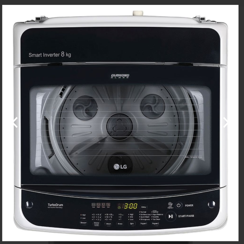 LG 8.0 Kg Top Load Fully Automatic Washing Machine, T80SPSF2Z-https://i-media.vyaparify.com/vcards/products/301213/product_1754529378_6893fe62c6acb.jpeg Image