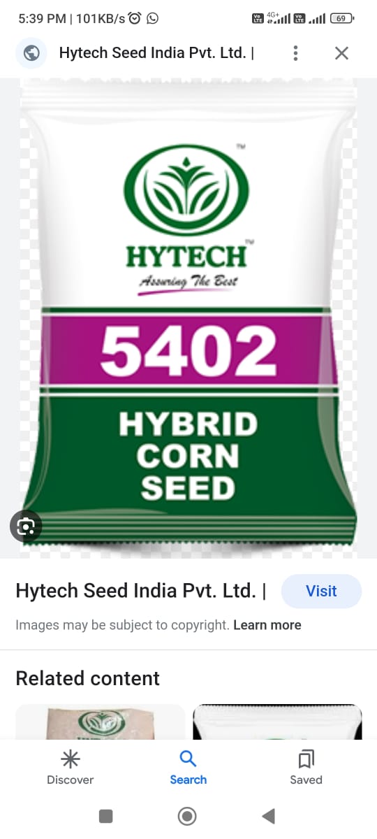 Hytech Hybrid Corn Seeds | Thakur Krishi Sewa Kendra | Sarkhari Main Road Near Government School Jaisinagar Road Sagar
