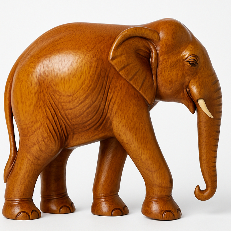 Teakwood Engraved Elephant Plain and designer-https://i-media.vyaparify.com/vcards/products/301392/product_1754635979_68959ecb5593a.jpeg Image