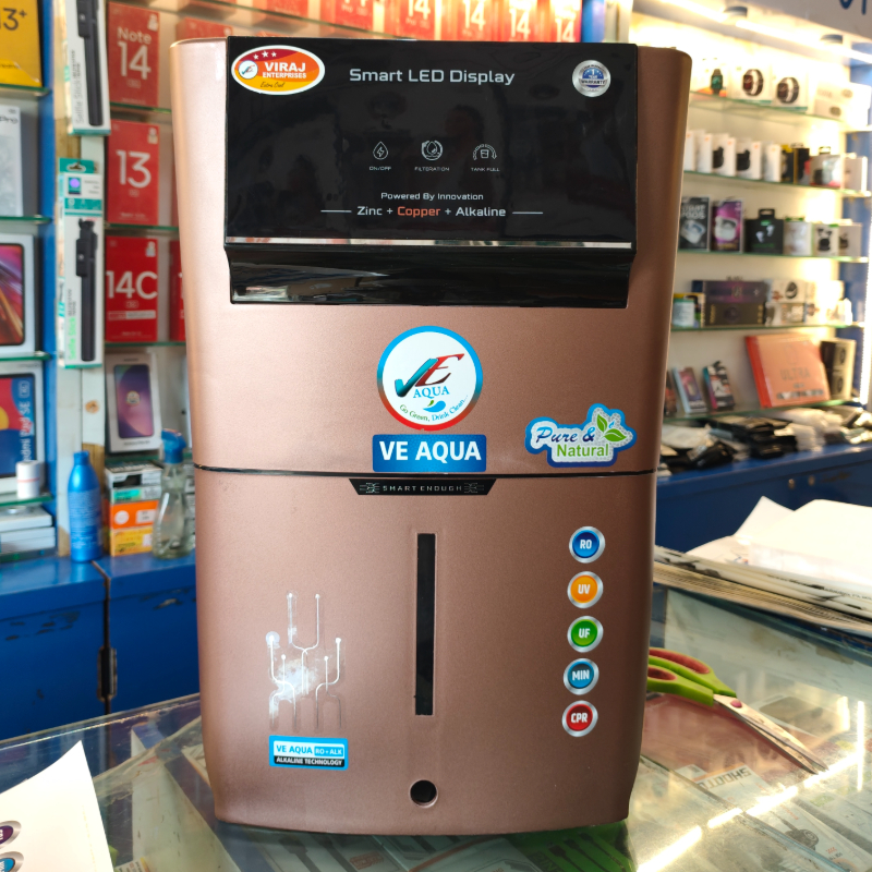 VE AROMA AQUA WATER PURIFIER UV+UF+TDS+COPPER ALKALINE 12 LITER TANK-https://i-media.vyaparify.com/vcards/products/301745/product_1755296760_689fb3f8364ce.jpeg Image