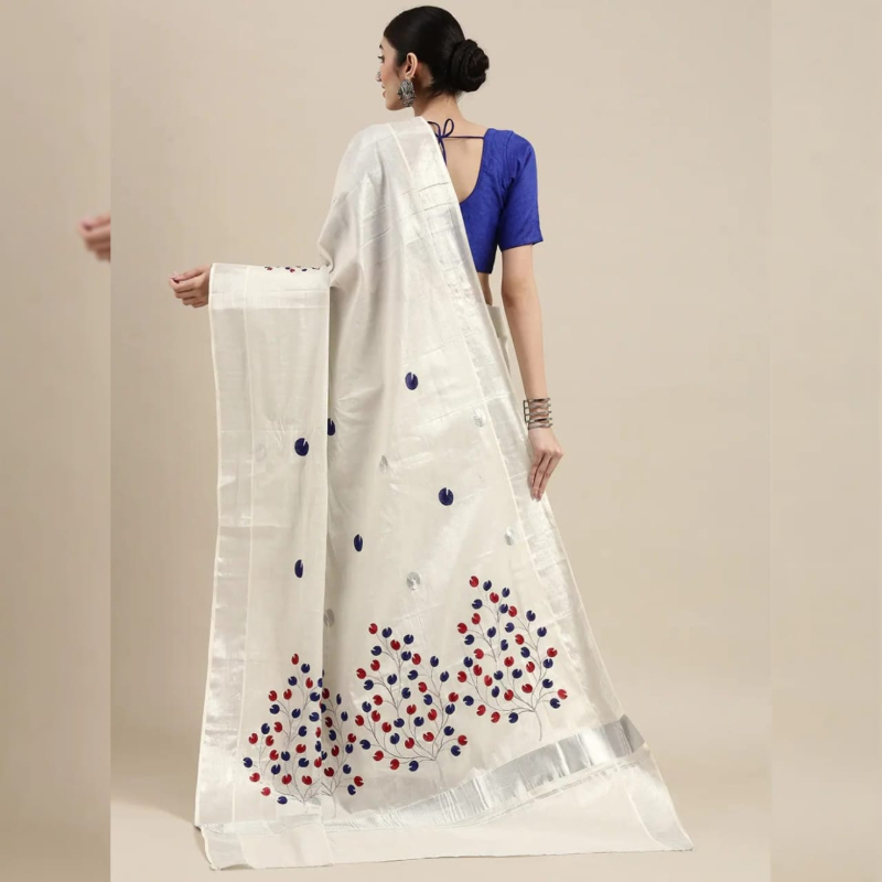 Kerala kasavu tissue saree-https://i-media.vyaparify.com/vcards/products/302007/product_1755628271_68a4c2ef73f72.jpeg Image