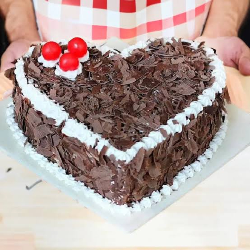 Heart shape Black Forest Cake-https://i-media.vyaparify.com/vcards/products/302152/product_1755855988_68a83c740acf2.jpeg Image