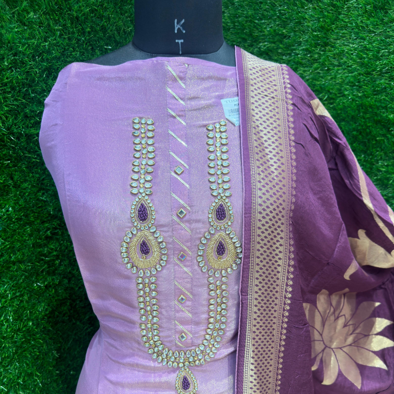 Shimmer silk suits with designer banarsi dupatta-https://i-media.vyaparify.com/vcards/products/302259/product_1756183889_68ad3d5127e3c.jpeg Image