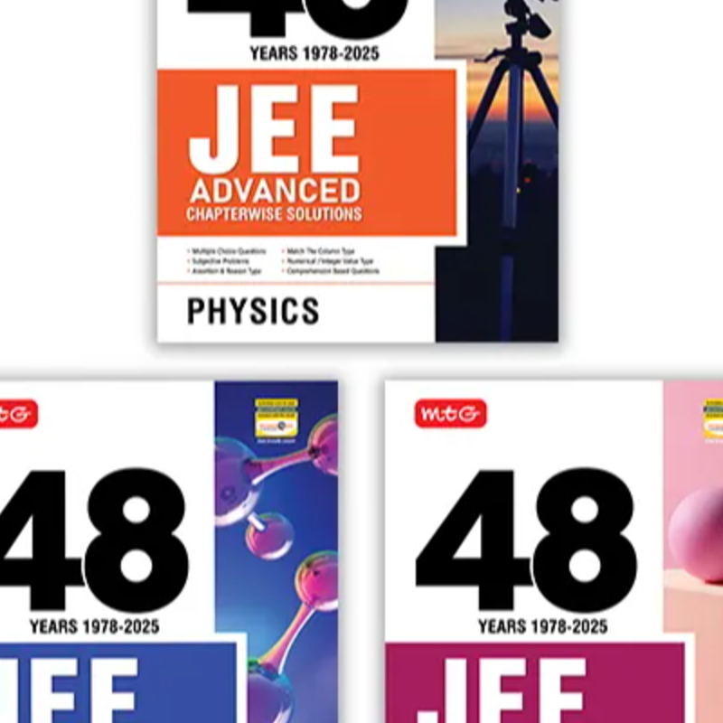 MTG 48 Years JEE Advanced (2025-1978) PYQ For 2026 Exam – Physics, Chemistry, Mathematics Combo-https://i-media.vyaparify.com/vcards/products/302298/product_1756257908_68ae5e7404fd7.jpeg Image
