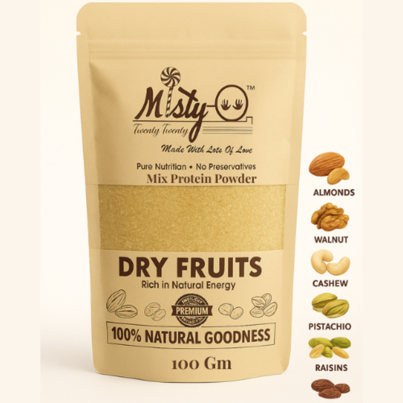  Misty Twenty Twenty Dry Fruits Protein Powder | Energy Booster for Kids & Adults | MISTY TWENTY TWENTY H.NO- 02070225A BHAGWATI KUTI KATGHAR ROAD OPP SOURABH BOOK DEPO KATGHAR MEHBULLA GANJ MORADABAD 244001
