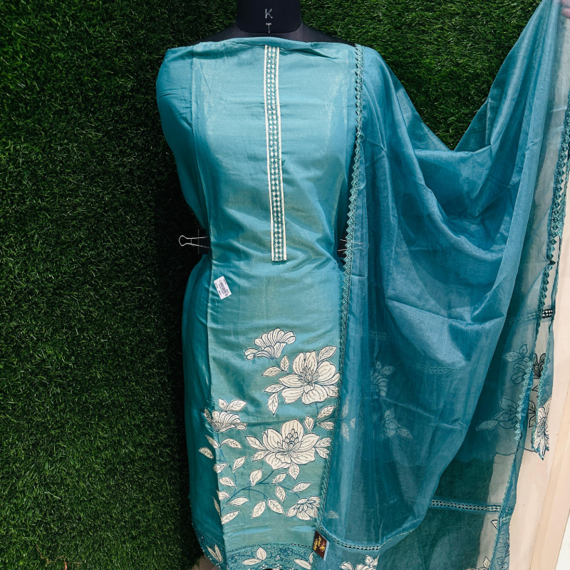 Shimmer fabric designer suits-https://i-media.vyaparify.com/vcards/products/302857/product_1757416202_68c00b0ae91a5.jpeg Image