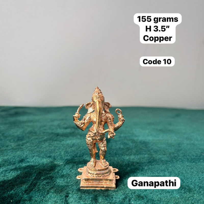 Chola style Standing ganesha - made of copper-https://i-media.vyaparify.com/vcards/products/303195/product_1758008354_68c91422681cb.jpeg Image