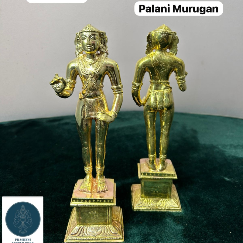 palani Murugan / subramanya swamy - made of panchaloha-https://i-media.vyaparify.com/vcards/products/303225/product_1758016452_68c933c43d1d6.jpeg Image