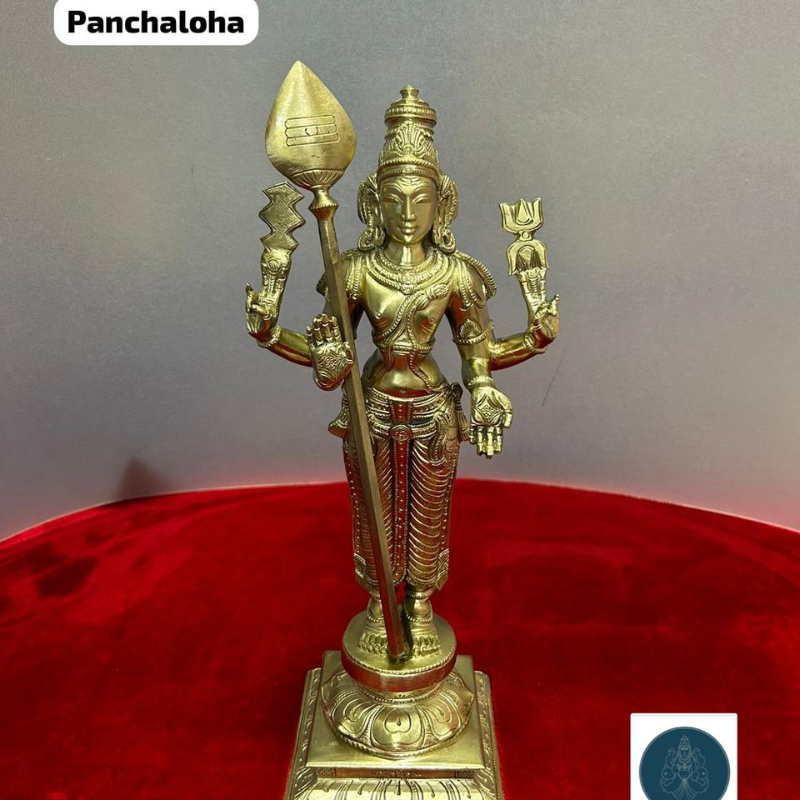 Subramanya swamy - Handcrafted made of panchaloha-https://i-media.vyaparify.com/vcards/products/303257/product_1758019494_68c93fa60247d.jpeg Image