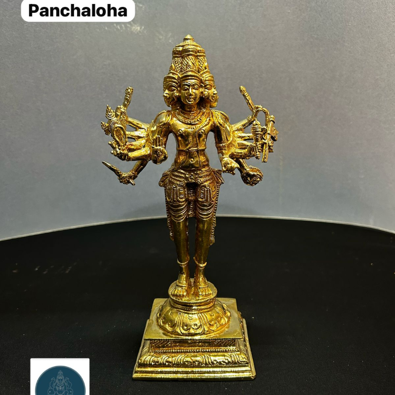 Shanmuga Subramanya swamy - made of panchaloha-https://i-media.vyaparify.com/vcards/products/303263/product_1758020182_68c94256a09ee.jpeg Image