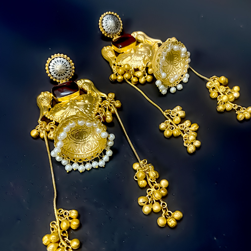 OXIDISED LONG EARRINGS-https://i-media.vyaparify.com/vcards/products/303315/product_1758029225_68c965a9df043.jpeg Image