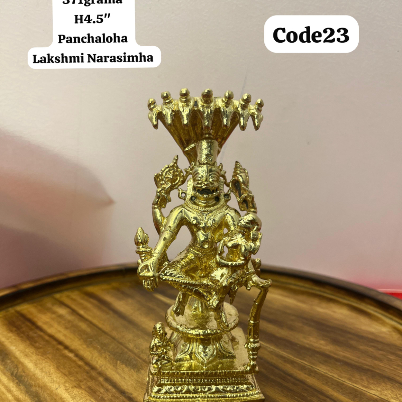 Yoga Lakshmi Nrasimha - made of panchaloha-https://i-media.vyaparify.com/vcards/products/303401/product_1758088014_68ca4b4ea18bd.jpeg Image