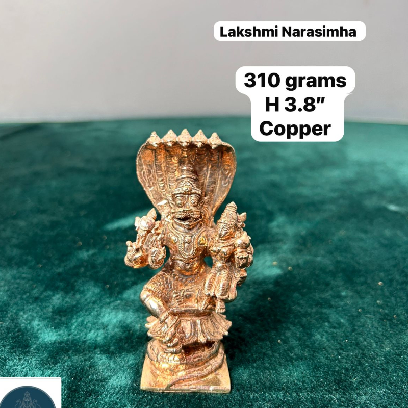 Lakshmi Narasimha with Shesha naga - Made of copper-https://i-media.vyaparify.com/vcards/products/303415/product_1758089560_68ca5158f134b.jpeg Image