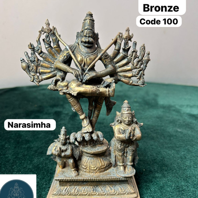 Ugranarasimha swamy - Made of Bronze-https://i-media.vyaparify.com/vcards/products/303416/product_1758089662_68ca51be69176.jpeg Image