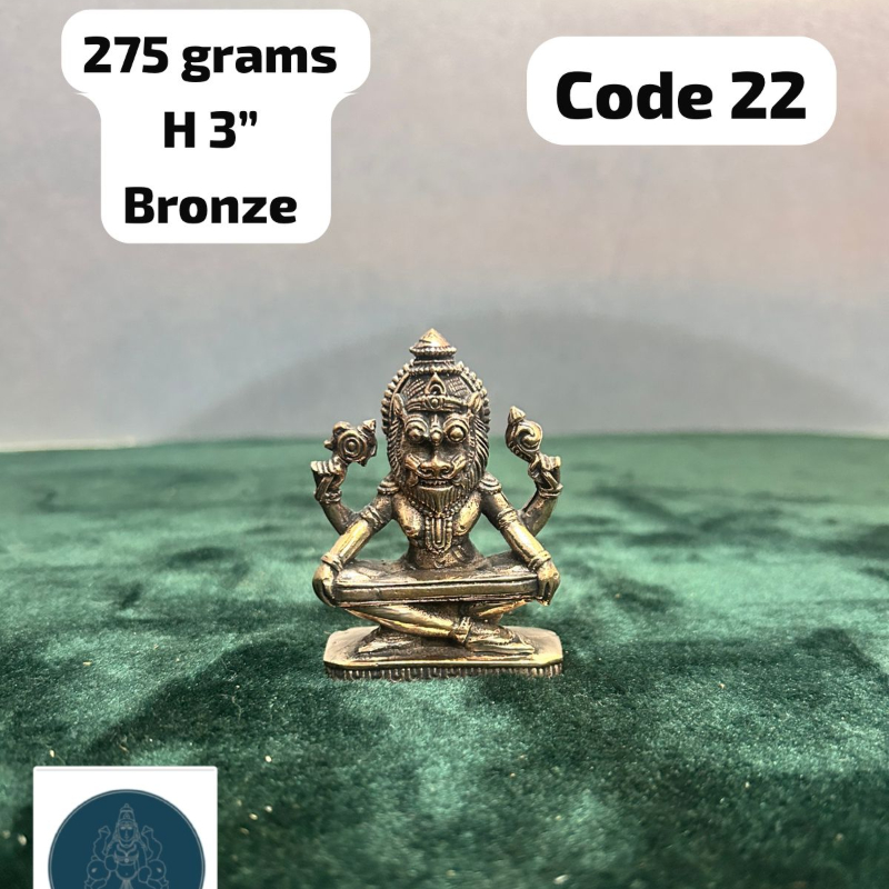 Yoga narasimha swamy - made of bronze-https://i-media.vyaparify.com/vcards/products/303441/product_1758092295_68ca5c07dec45.jpeg Image