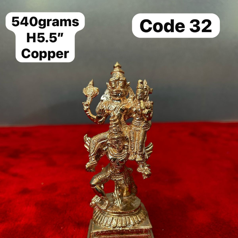 Garudaruda lakshminarasimha - made of copper-https://i-media.vyaparify.com/vcards/products/303499/product_1758097546_68ca708a28e0b.jpeg Image