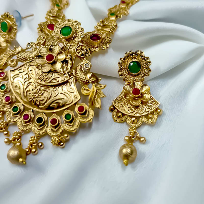 RAANI HAAR NECKLACE & EARRING SET-https://i-media.vyaparify.com/vcards/products/303598/product_1758111852_68caa86c061b1.jpeg Image