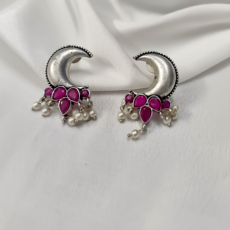 OXIDISED EARRINGS-https://i-media.vyaparify.com/vcards/products/303628/product_1758114228_68cab1b44796b.jpeg Image