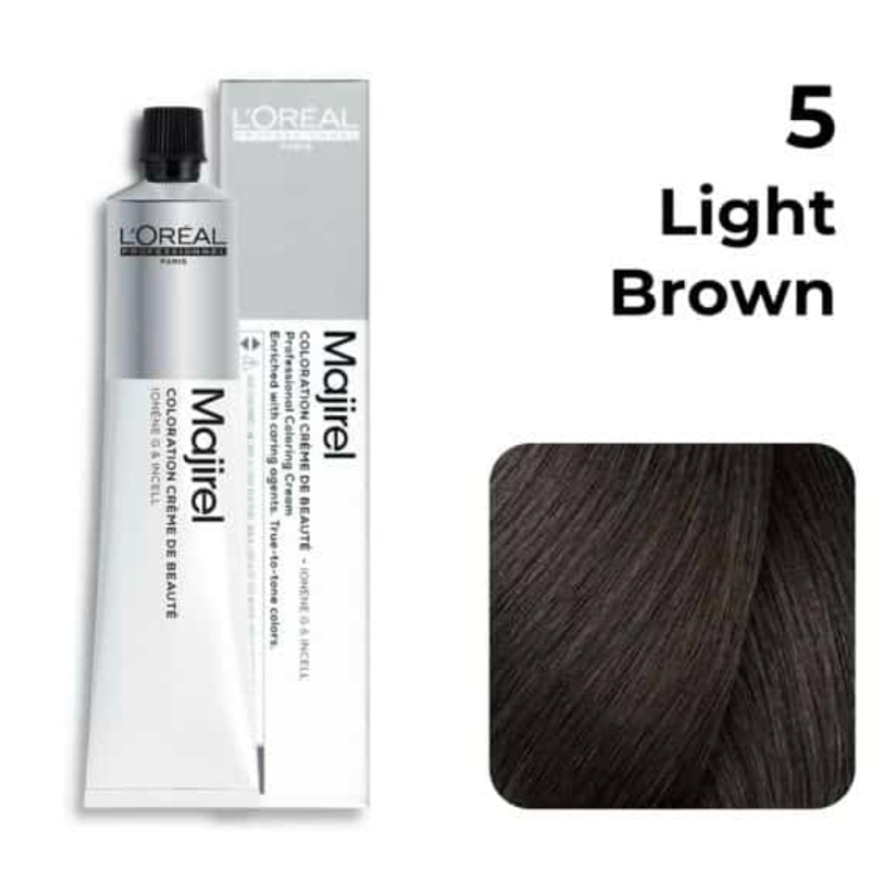 L'Oreal Majirel Color 5 Light Brown Hair Color