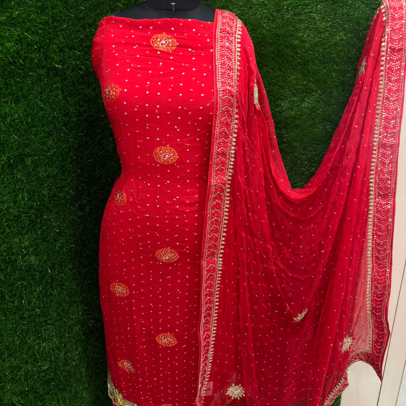 Pure chinnon Jaipuri bandhej suit with work-https://i-media.vyaparify.com/vcards/products/304336/product_1759149878_68da7f363edf4.jpeg Image
