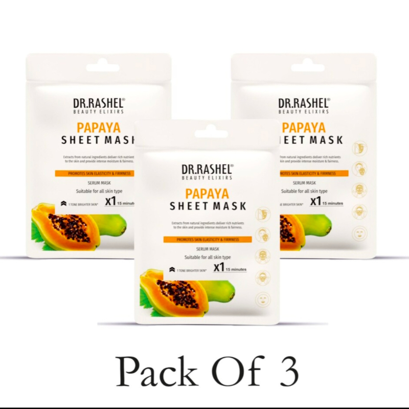 DR.RASHEL Papaya Sheet Mask with Serum