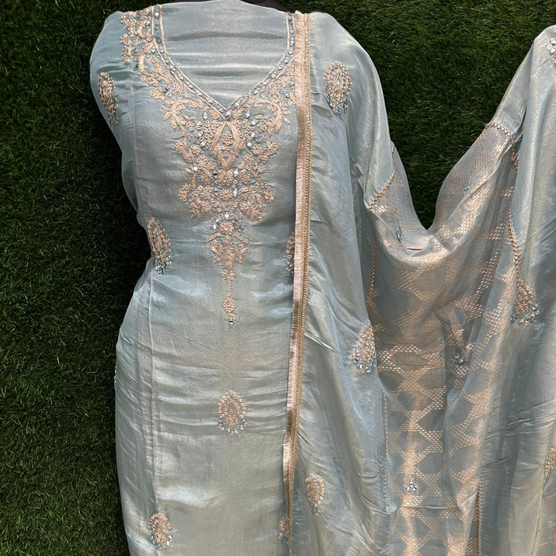 Pure shimmer soft embroidered designer with designer dupatta 4895-https://i-media.vyaparify.com/vcards/products/304499/product_1759497542_68dfcd46a91c4.jpeg Image