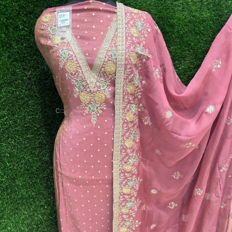 Pure shimmer btq style embroidered designer suits with designer pure organza embroidered dupatta-https://i-media.vyaparify.com/vcards/products/304508/product_1759497981_68dfcefdaafb0.jpeg Image