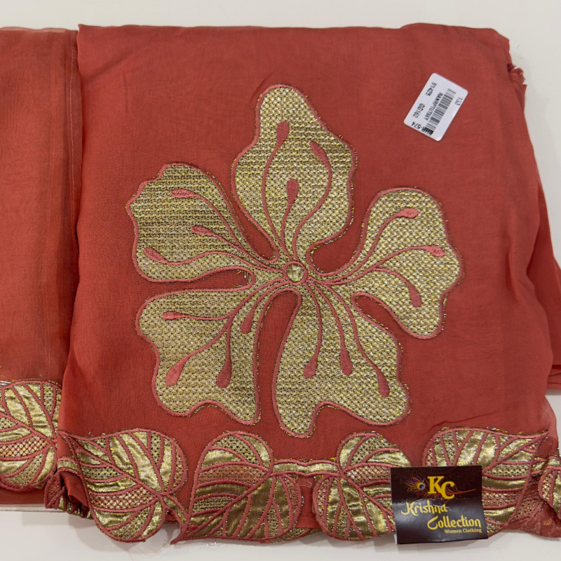 Pure organza designer leaf work suits with organza designer dupatta only 1699/--https://i-media.vyaparify.com/vcards/products/304510/product_1759498251_68dfd00b01259.jpeg Image