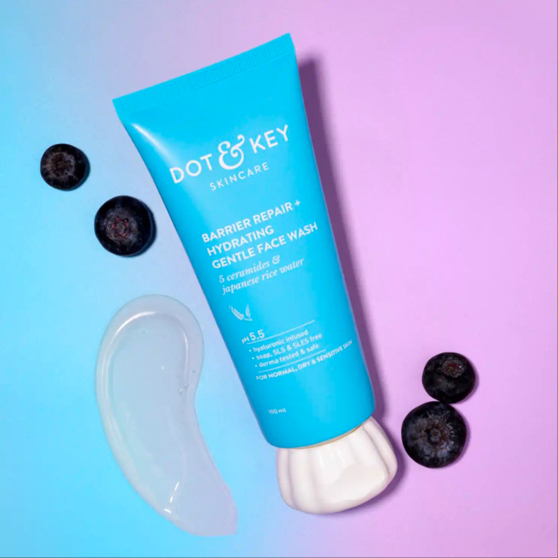 Dot & Key Barrier Repair Hydrating Face Wash for Dry,