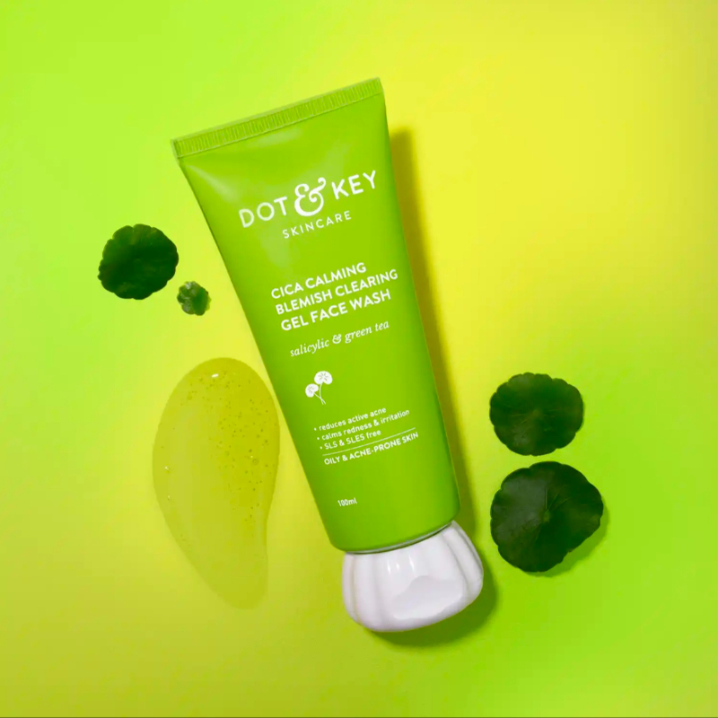 CICA Calming Blemish Clearing Face Wash for Oily Skin