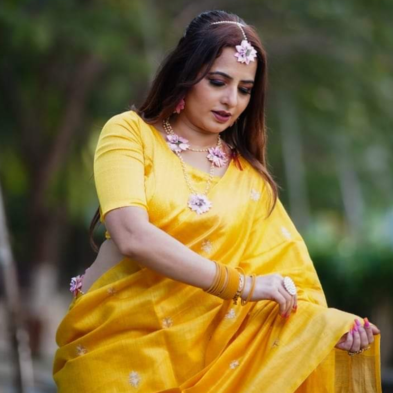 100% Pure Tussar Moonga Silk Sarees With Beautiful Hand Embroidery works Party Wear-https://i-media.vyaparify.com/vcards/products/305453/product_1763193858_69183402c0fa7.jpeg Image