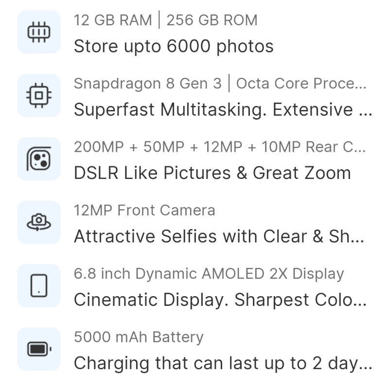 Samsung s 24 ultra 12/256-https://i-media.vyaparify.com/vcards/products/305500/product_1763322416_691a2a3005f80.jpeg Image