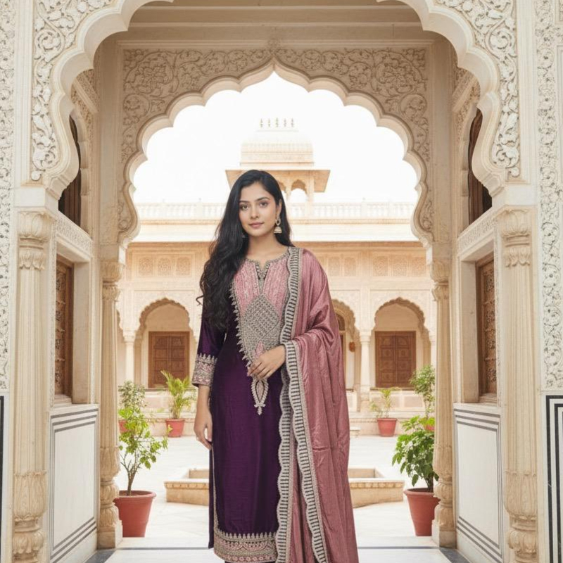 Pure velvet designer unstitch suit with designer dupatta-https://i-media.vyaparify.com/vcards/products/305564/product_1763617786_691eabfaec342.jpeg Image
