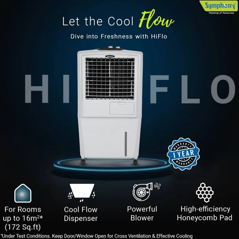 Symphony HiFlo 27 Litres Personal Air Cooler (i-Pure Technology, ACOPE355, Grey)-https://i-media.vyaparify.com/vcards/products/305832/product_1764208578_6927afc21b2bd.jpeg Image
