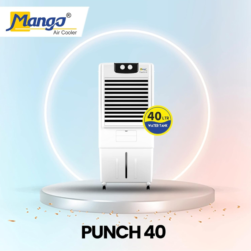 Mango PUNCH - 40L Desert Air Cooler I 35 feet Air Throw I 4D Swinging Louvers I H2C Honeycomb Pad I Works on Inverter I Ice Chamber-https://i-media.vyaparify.com/vcards/products/305840/product_1764216640_6927cf4044d81.jpeg Image