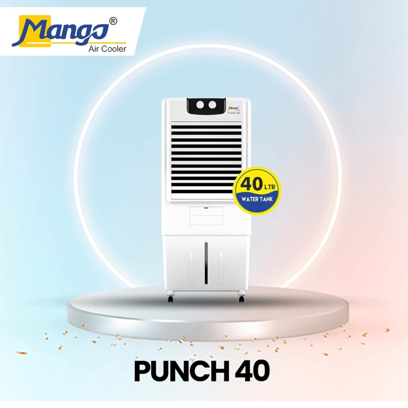 Mango PUNCH - 40L Desert Air Cooler I 35 feet Air Throw I 4D Swinging Louvers I H2C Honeycomb Pad I Works on Inverter I Ice Chamber-https://i-media.vyaparify.com/vcards/products/305844/product_1764216641_6927cf41068aa.jpeg Image