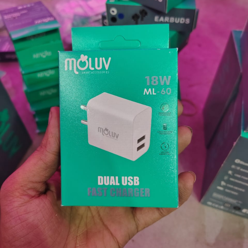 MOLUV 18W FAST CHARGER (6 manth warranty)-https://i-media.vyaparify.com/vcards/products/305924/product_1764314515_69294d93d348f.jpeg Image