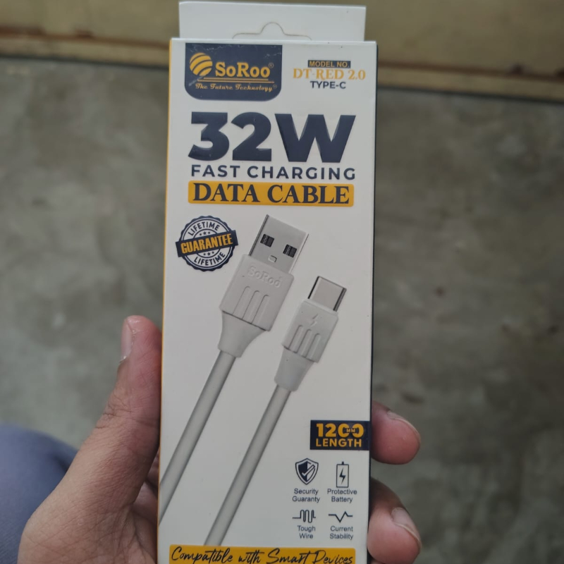 32W FAST CHARGING DATA CABLE TIP C (6MANTH WARRNTY)-https://i-media.vyaparify.com/vcards/products/306021/product_1764400669_692a9e1dab657.jpeg Image