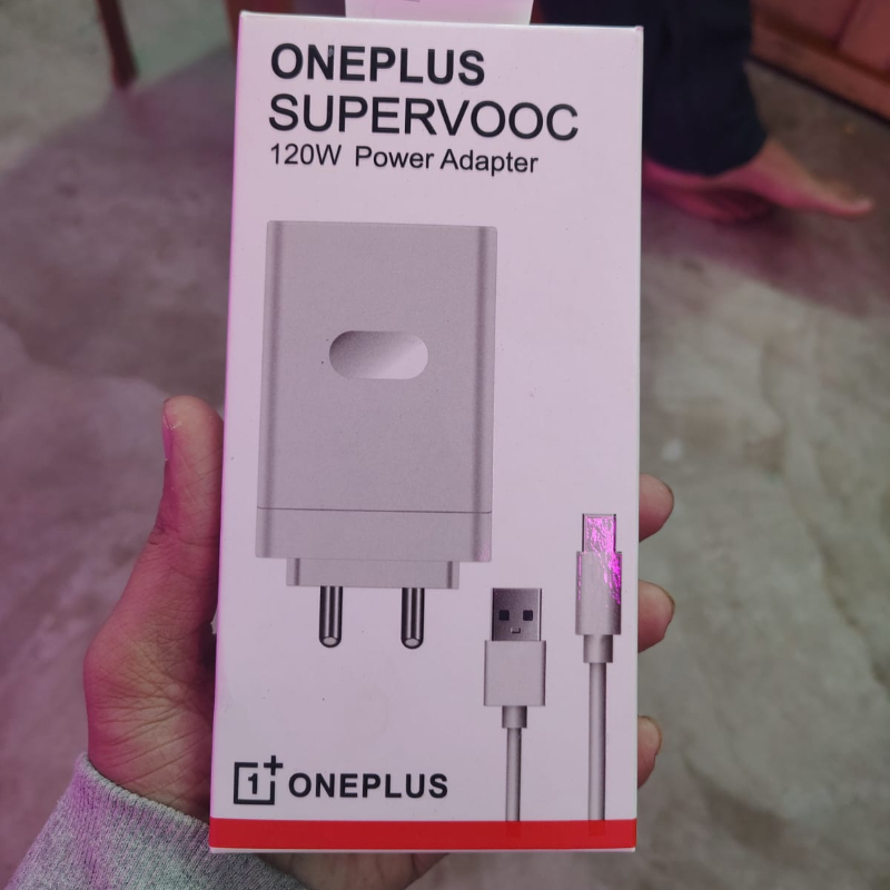 120W SUPERVOOC CHARGER (6 MANTH WARRANTY)-https://i-media.vyaparify.com/vcards/products/306022/product_1764400789_692a9e95636ea.jpeg Image