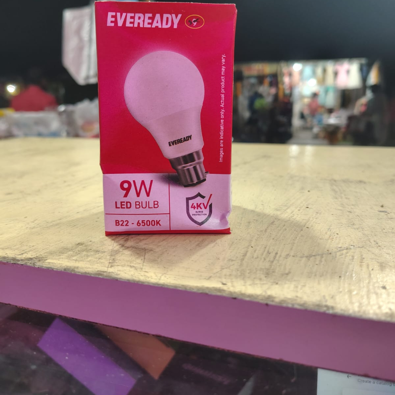 EVEREADY 9W BLUB (1 YER WARRNTY)-https://i-media.vyaparify.com/vcards/products/306054/product_1764420531_692aebb3066e4.jpeg Image