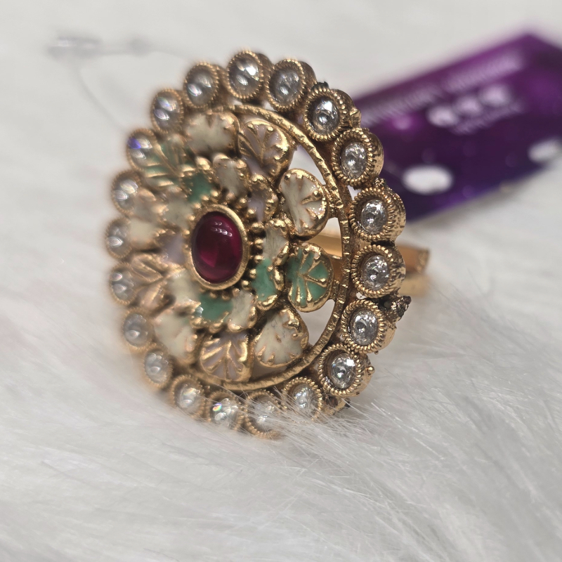 Kundan floral statement ring-https://i-media.vyaparify.com/vcards/products/306182/product_1765269903_6937e18f11629.jpeg Image