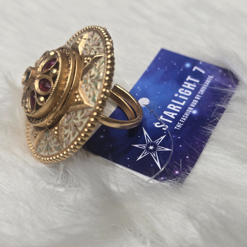 Heritage Kundan Floral Round Ring-https://i-media.vyaparify.com/vcards/products/306186/product_1765270050_6937e222430b0.jpeg Image