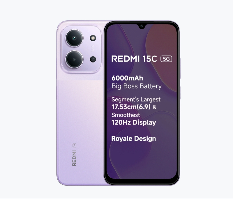  REDMI 15C 5G (8/128 GB) DUSK PURPLE VIRAJ ENTERPRISES Shop No, Sonai Park Apartments, 2, Pisadevi Rd, Aurangabad, Maharashtra 431001