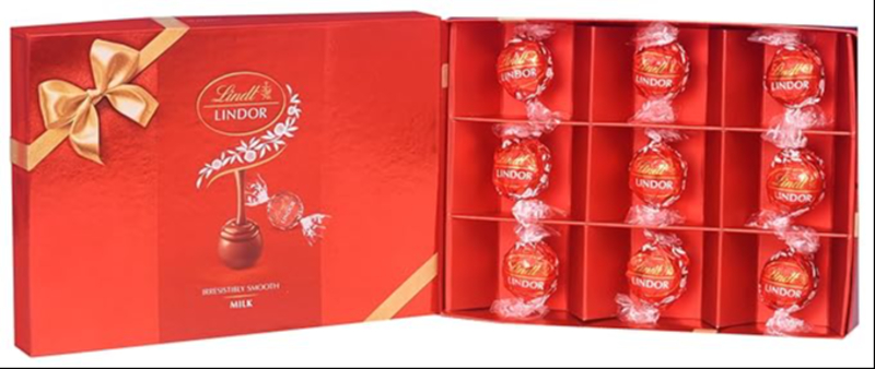 Lindt Lindor Milk 112 gms 9 pcs-https://i-media.vyaparify.com/vcards/products/306709/product_1766661836_694d1ecc27b51.jpeg Image