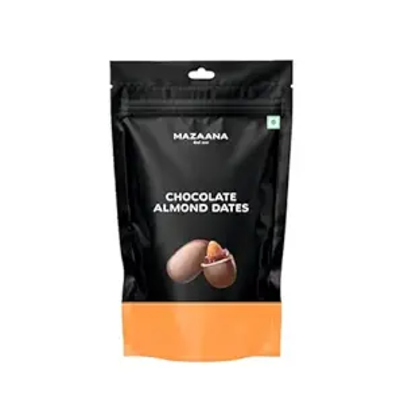 Mazaana Chocolate Almond Dates 100g| Californian Almonds-https://i-media.vyaparify.com/vcards/products/306735/product_1766670099_694d3f1357698.jpeg Image