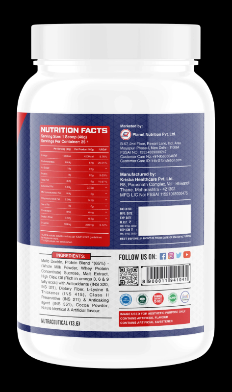 FB BULK GAIN 1KG (Belgian Chocolate Flavour)-https://i-media.vyaparify.com/vcards/products/306767/product_1766746277_694e68a51cfcf.jpeg Image