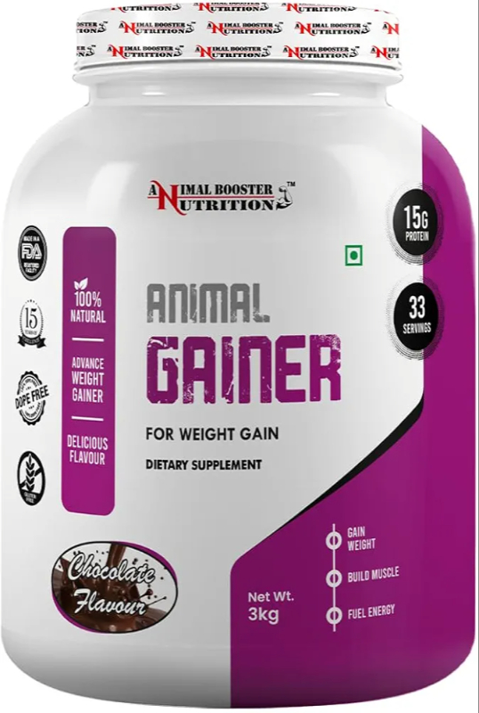  Animal Gainer 1Kg Chocolate THE NUTRITION HOUSE OPP LAXMI MEDICAL STORRE, MAIN RAOD DEVENDRA NAGAR, RAIPUR