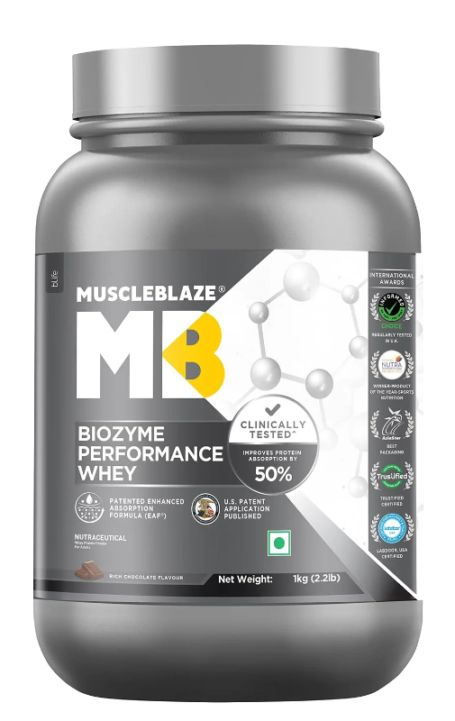  MB BIOZYME PERFORMANCE WHEY 1KG THE NUTRITION HOUSE OPP LAXMI MEDICAL STORRE, MAIN RAOD DEVENDRA NAGAR, RAIPUR