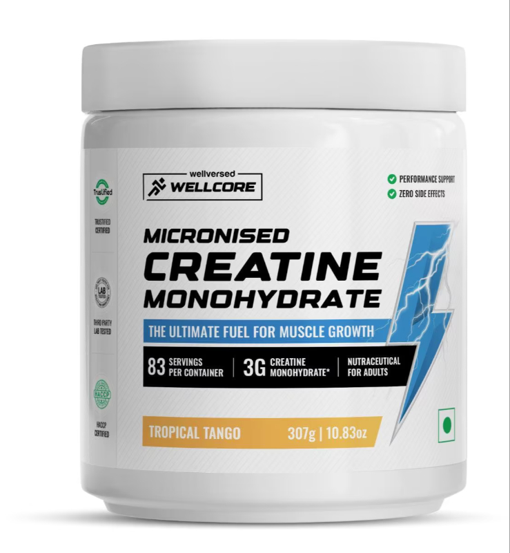  WELLCORE CREATINE 307 GM TROPICAL TANGO FLAVOUR THE NUTRITION HOUSE OPP LAXMI MEDICAL STORRE, MAIN RAOD DEVENDRA NAGAR, RAIPUR