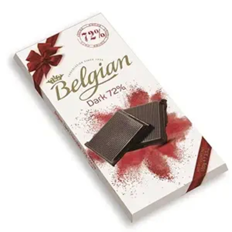 Belgian Dark Chocolate 72% Dark Cocoa 100g-https://i-media.vyaparify.com/vcards/products/306829/product_1767090120_6953a7c885241.jpeg Image